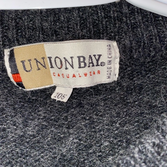 Vintage Thrifted grandpa wool crewneck - Picture 2 of 2
